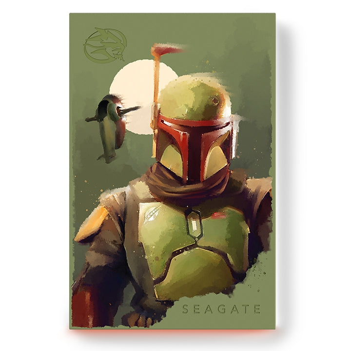 Dd Externo Seagate Firecuda Edicion Especial Star Wars Boba Fett Drive 2Tb 2.5 Usb 3.2 Led Rgb Pc/ Mac / Xbox / Play Station