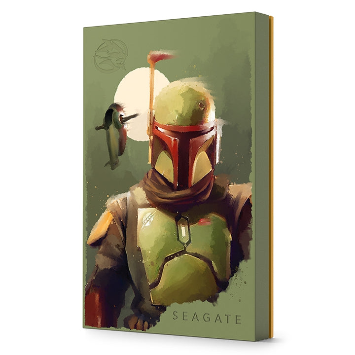 Dd Externo Seagate Firecuda Edicion Especial Star Wars Boba Fett Drive 2Tb 2.5 Usb 3.2 Led Rgb Pc/ Mac / Xbox / Play Station