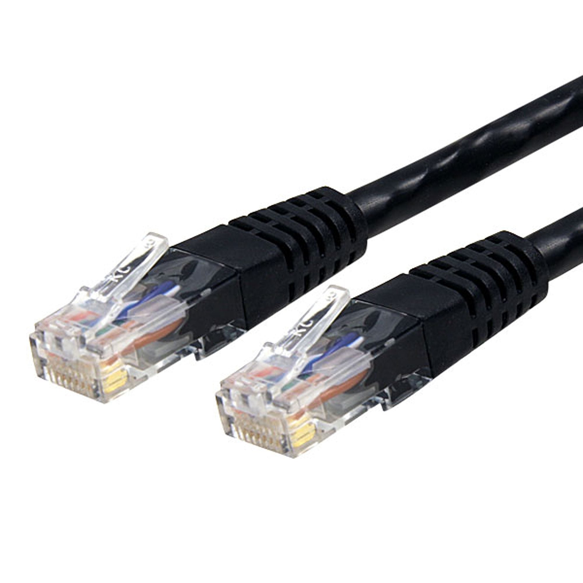 Cable De 3M Negro De Red Gigabit Cat6 Ethernet Rj45 Utp Moldeado - Certificado Etl - Startech.Com Mod. C6Patch10Bk