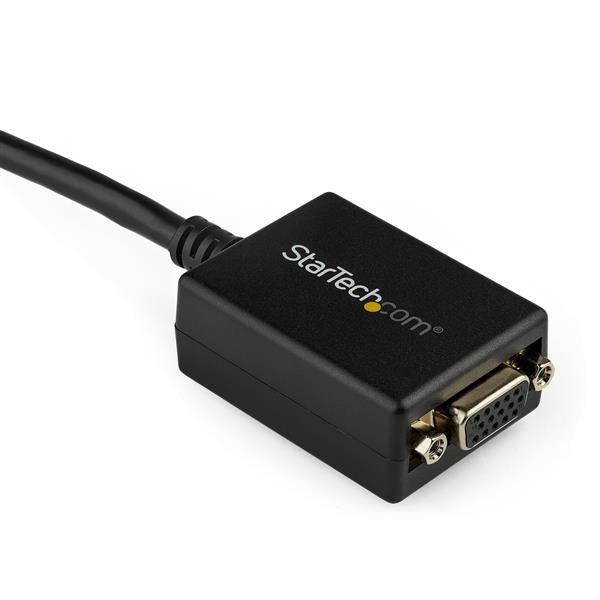 Convertidor Displayport A Vga Startech.Com Dp2Vga2 Macho/Hembra Negro 036