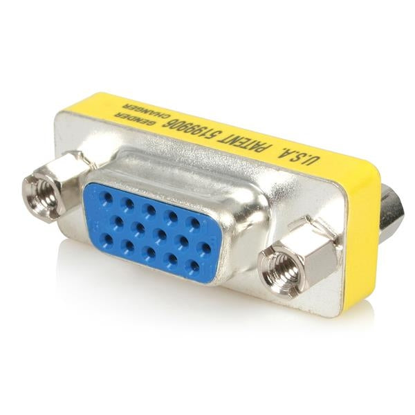 Cambiador Delgado De Genero Vga Hd15 Hembra A Hembra - Acoplador - Startech.Com Mod. Gc15Hsf