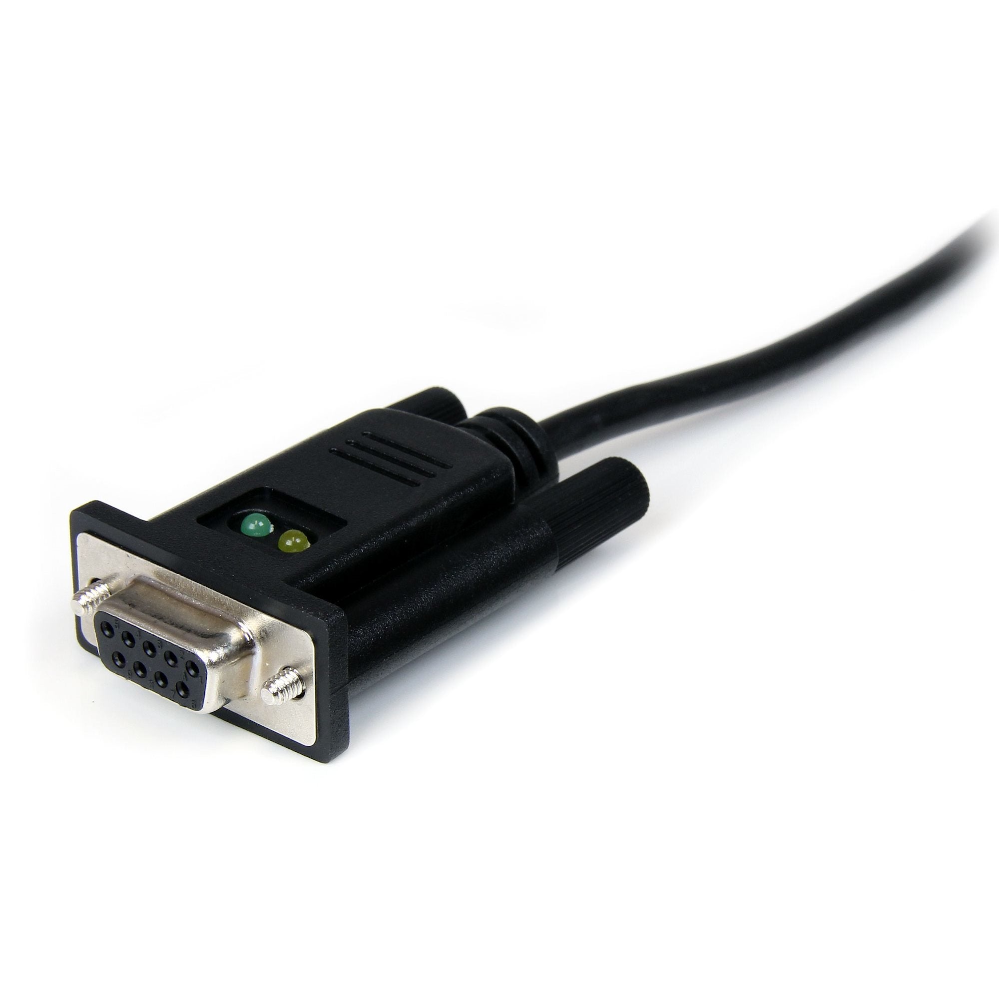 Cable Adaptador De 1 Puerto Usb A Módem Nulo Null Serial Db9 Rs232 Dce Con Ftdi - 1X Usb A Macho - 1X Db9 Hembra - Startech.Com Mod. Icusb232Ftn