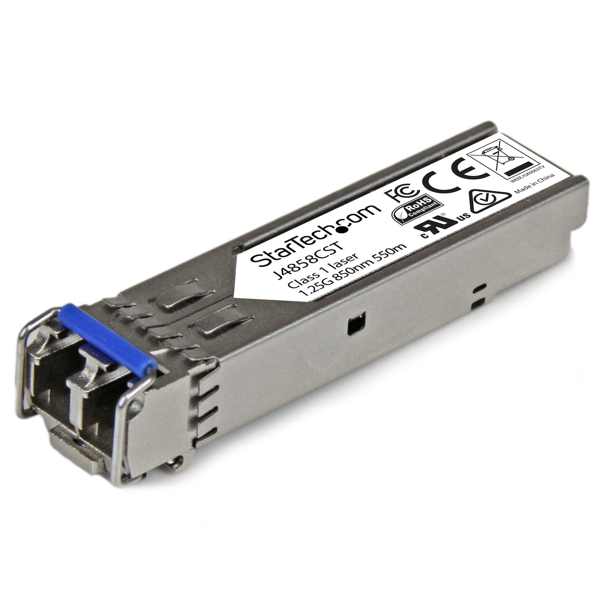 Módulo Transceptor Sfp Compatible Con Hp J4858C - 1000Base-Sx - Startech.Com Mod. J4858Cst