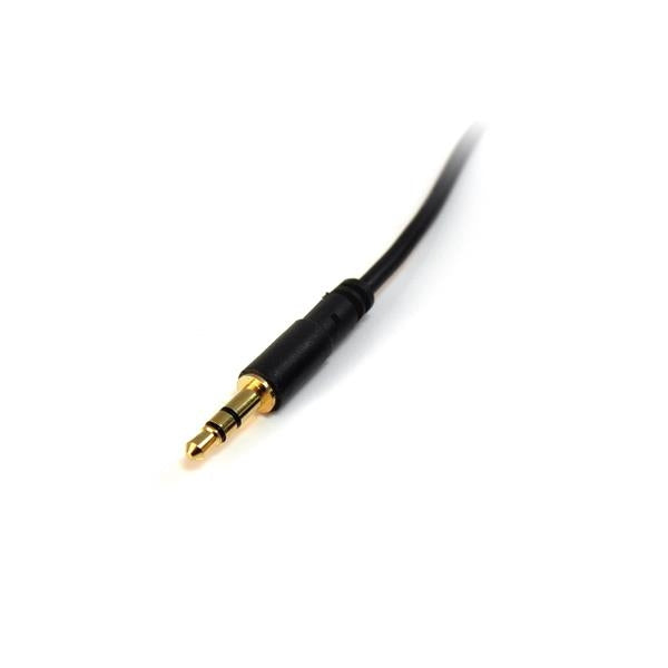 Cable 91Cm Slim Delgado De Audio Estéreo Mini Jack Plug 3.5Mm - Macho A Macho - Startech.Com Mod. Mu3Mms