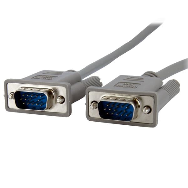 Cable De Video 1.8M Para Pantalla Vga - Hd15 Macho A Macho - Gris - Startech.Com Mod. Mxt101Mm