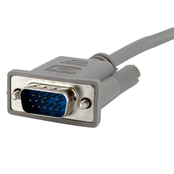 Cable De Video 1.8M Para Pantalla Vga - Hd15 Macho A Macho - Gris - Startech.Com Mod. Mxt101Mm