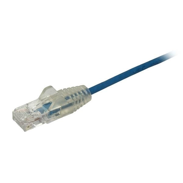 Cable De 30Cm De Red Ethernet Cat6 Delgado Sin Enganches - Cable De Red Snagless - Azul - Startech.Com Mod. N6Pat1Bls