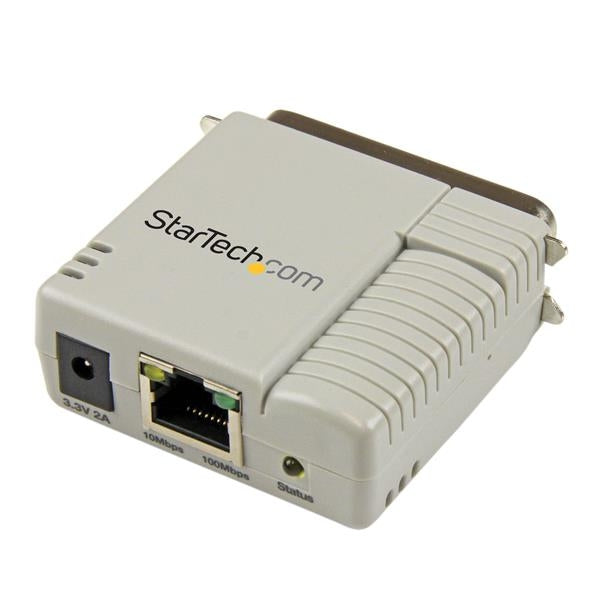 Servidor De Impresión Paralelo De 1 Puerto Ethernet De Red 10/100 Mbps - Startech.Com Mod. Pm1115P2