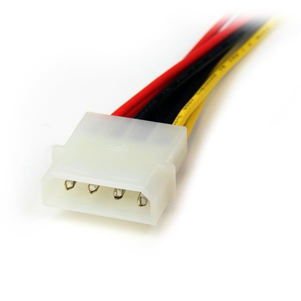 Adaptador Cable Divisor De Poder Lp4 En Y  Molex 4 Pines A Sata - 2X Hembra Sata Y 1X Macho Lp4 - Splitter - Startech.Com Mod. Pyo2Lp4Sata