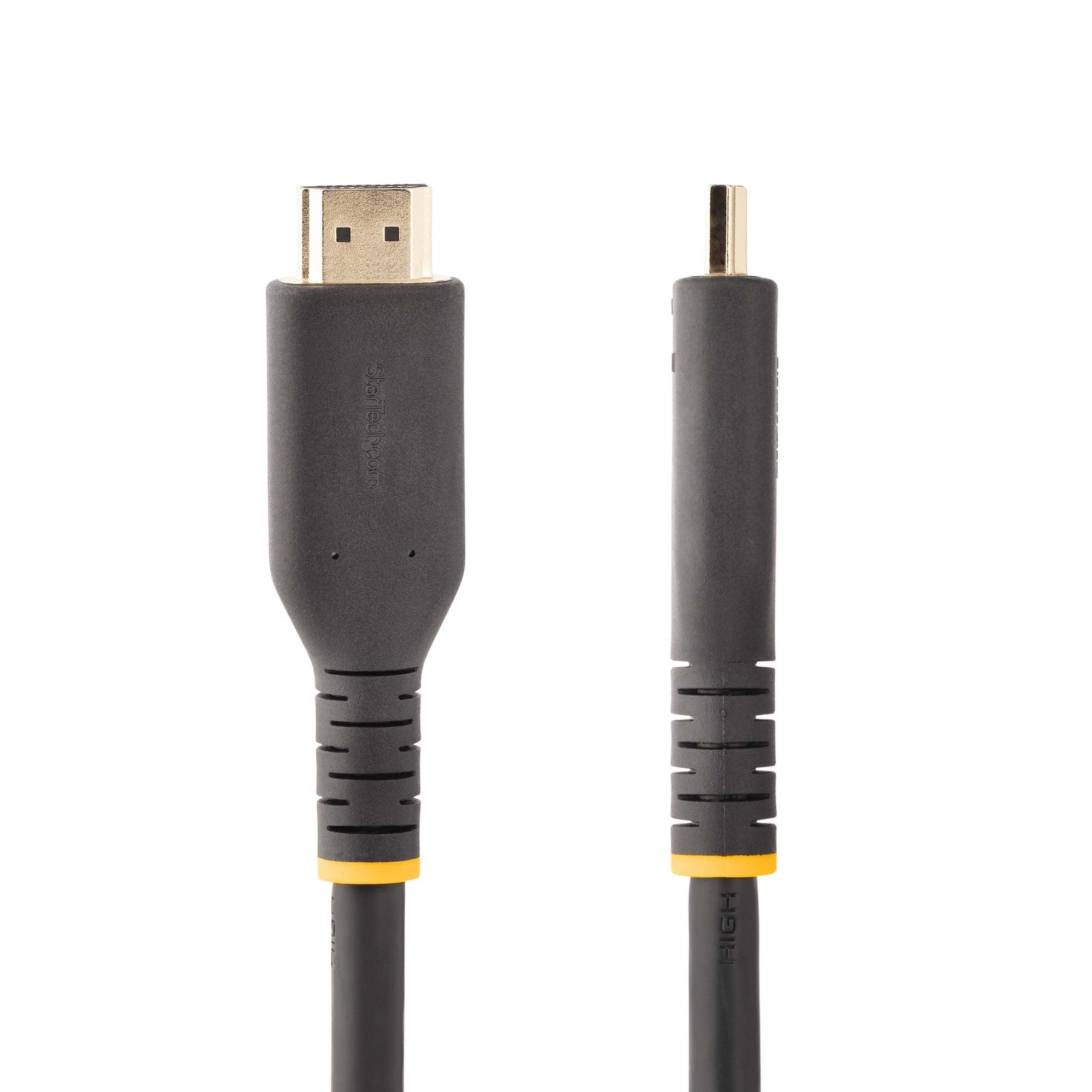 Cable Hdmi De 10M Activo - Hdmi 2.0 4K 60Hz Uhd - Resistente - Con Fibra De Aramida - Cable Hdmi De Alta Velocidad Con Ethernet - Startech.Com Mod. Rh2A-10M-Hdmi-Cable