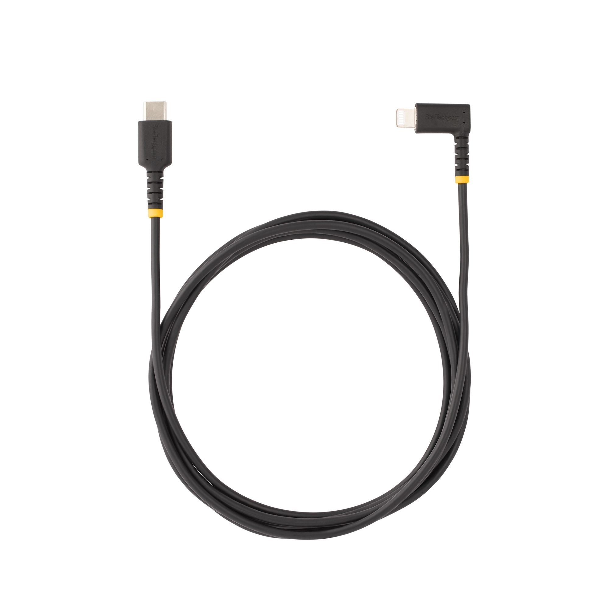 Cable De 2M Usb-C A Lightning - Cable Usb 2.0 A Lightning Acodado - Cable Usb Tipo C A Lightning De Carga - Mfi - Para Iphone - Startech.Com Mod. Rusb2Cltmm2Mr