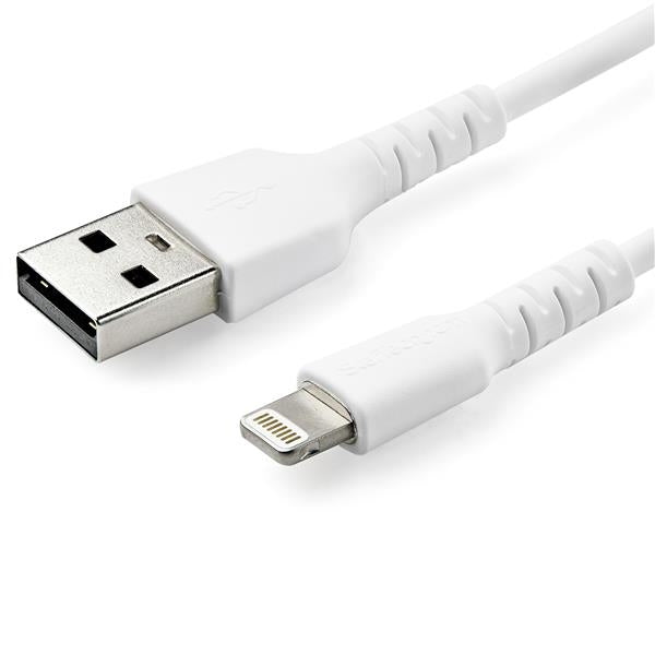 Cable Usb A Lightning - 1M - Cable Lightning Certificado Mfi - Cable Lightning De Servicio Pesado - Blanco - Startech.Com Mod. Rusbltmm1M