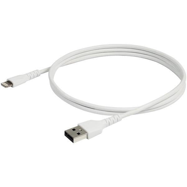 Cable Usb A Lightning - 1M - Cable Lightning Certificado Mfi - Cable Lightning De Servicio Pesado - Blanco - Startech.Com Mod. Rusbltmm1M