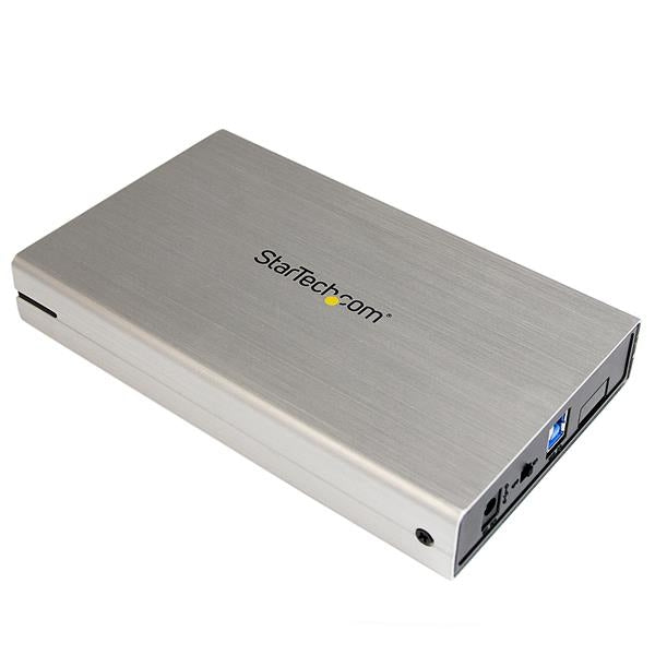 Caja Carcasa De Aluminio Usb 3.0 De Disco Duro Hdd Sata 3 Iii De 3.5 Pulgadas Externo Uasp - Plateado - Startech.Com Mod. S3510Smu33