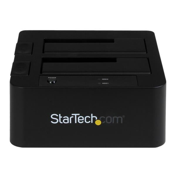 Docking Station Esata Usb 3.0 Con Uasp De 2 Bahías Para Disco Duro O Ssd Sata De 2.5 O 3.5 Pulgadas - Startech.Com Mod. Sdock2U33Eb