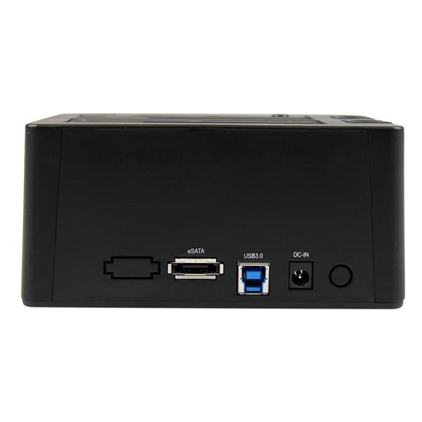 Docking Station Esata Usb 3.0 Con Uasp De 2 Bahías Para Disco Duro O Ssd Sata De 2.5 O 3.5 Pulgadas - Startech.Com Mod. Sdock2U33Eb