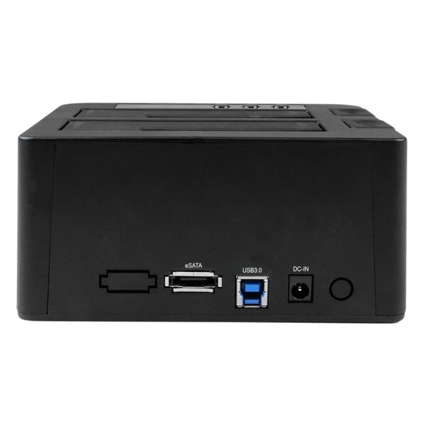 Dock Usb 3.0 Y Esata Copiadora De Unidades De Disco Sata 6Gbps De 2.5 Y 3.5 Pulgadas - Clonador Autónomo - Startech.Com Mod. Sdock2U33Re