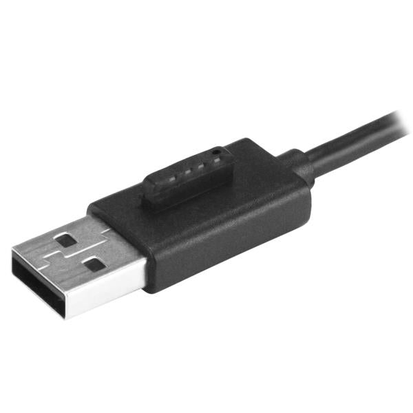 Concentrador Usb Startech.Com St4200Mini2 2.0 480 Mbit/S Negro Plata Puertos