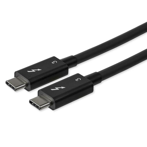 Cable Thunderbolt 3 De 0.8M - 40Gbps - Certificado - Activo - Compatible Usb-C - Entrega De Potencia Pd 100W (Tblt34Mm80Cm) - Startech.Com Mod. Tblt34Mm80Cm