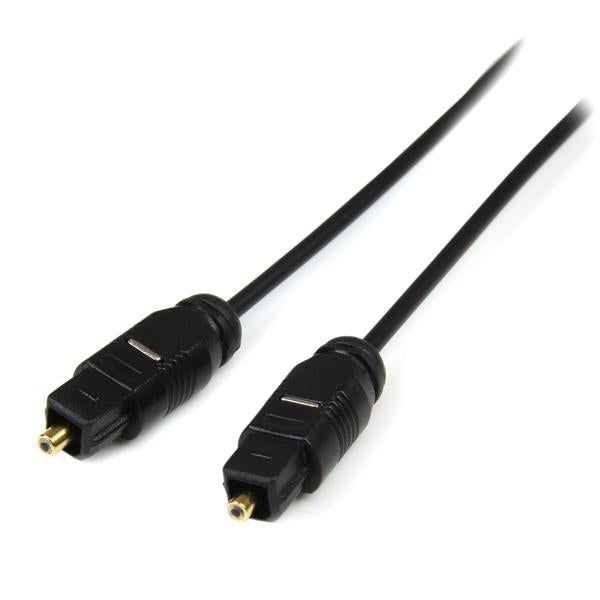 Cable 4.5M Toslink De Audio Digital Optico Spdif Delgado - Negro - Startech.Com Mod. Thintos15