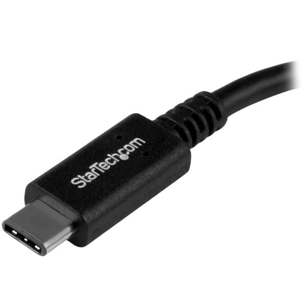 Cable Usb Startech.Com Usb31Caadp 015 M A Macho/Hembra Negro