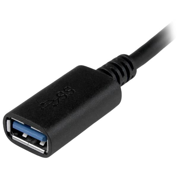 Cable Usb Startech.Com Usb31Caadp 015 M A Macho/Hembra Negro