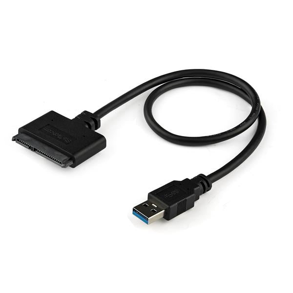 Cable Adaptador Usb 3.0 Con Uasp A Sata Iii Para Disco Duro De 2.5 - Convertidor Para Hdd Ssd - Startech.Com Mod. Usb3S2Sat3Cb