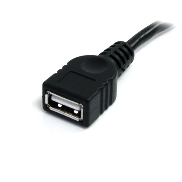 Cable Usb Startech.Com Usbextaa10Bk De Extensión 3 M A Macho/Hembra Negro