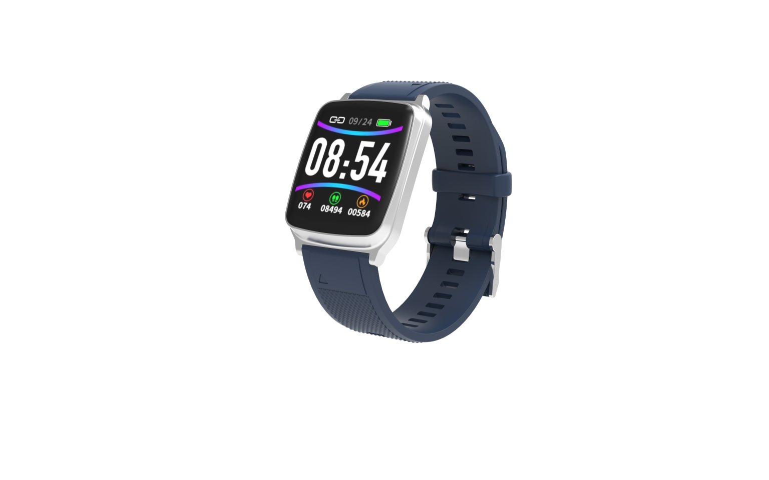 Smart Watch Stylos Full Touch 1.3" Bluetooth Color Azul (Staswm2A)