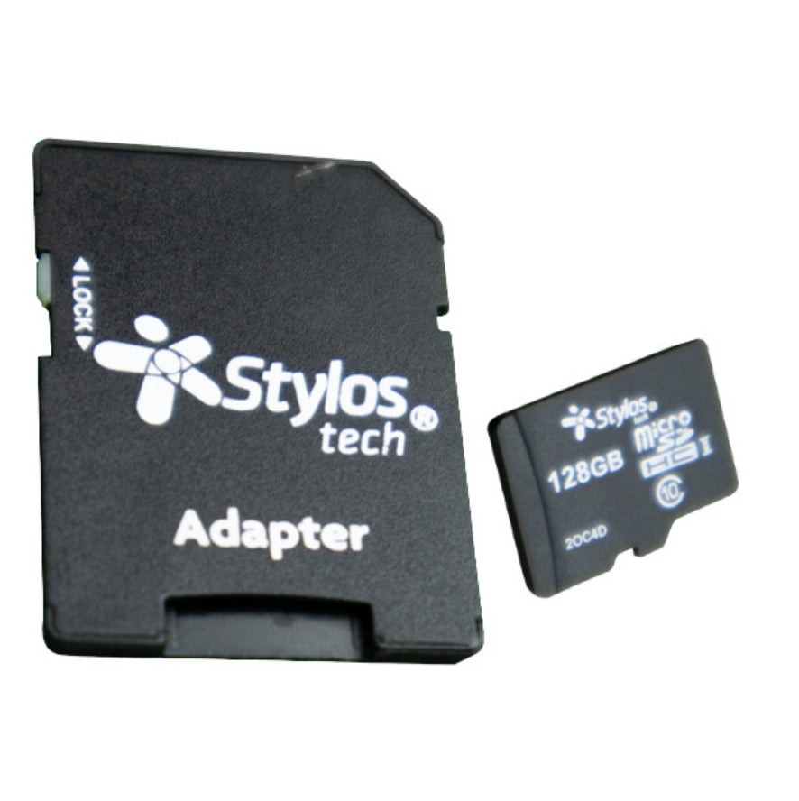 Memoria Micro Sd Stylos 128 Gb Clase 10 Con Adaptador Stms1281B