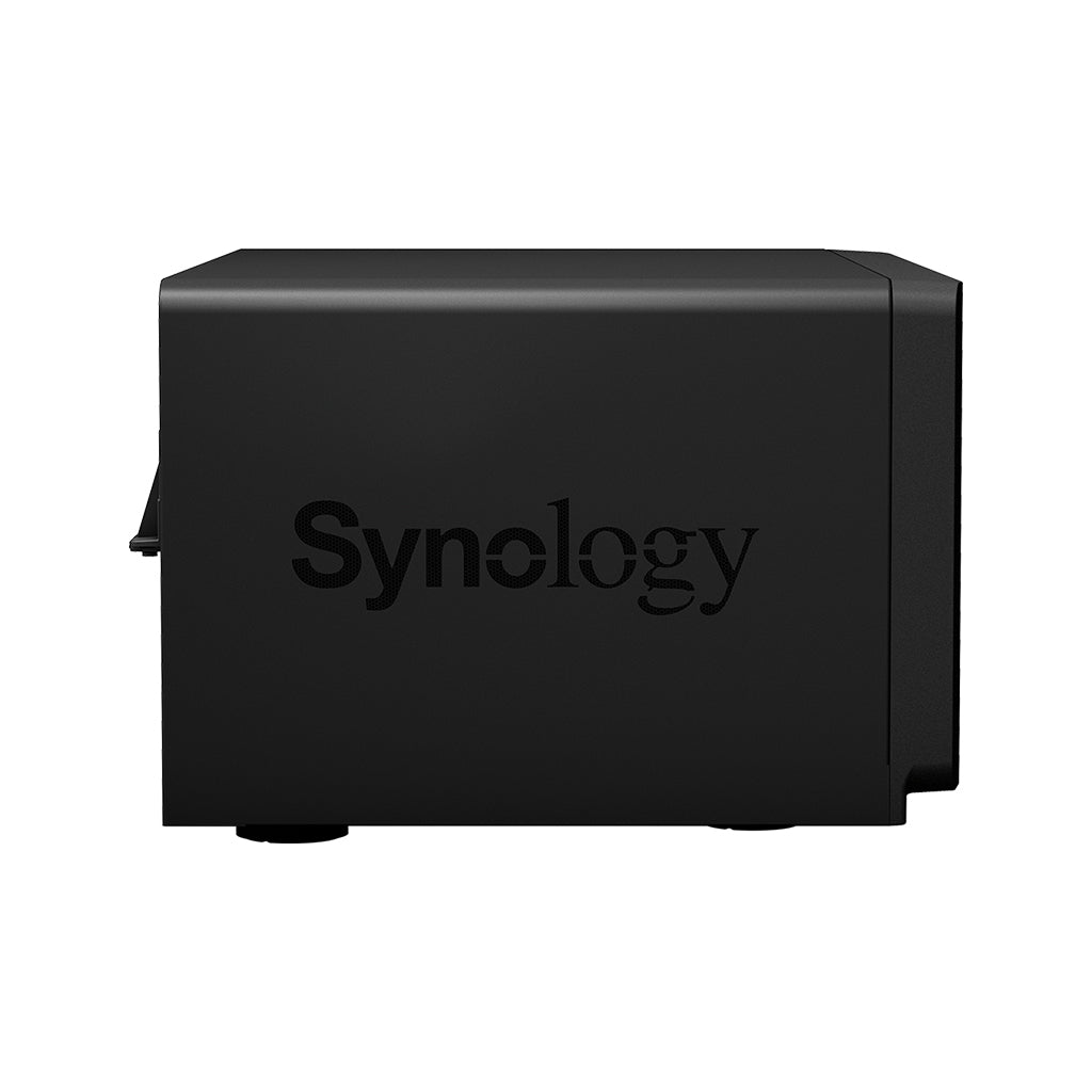 Nas Synology Ds1821+/ 8 Bahias Ampliables Hasta 18/Nucleo Cuadruple 2.2Ghz/4Gb Ddr4 Ampliable A 32Gb/Lan Gigabit X4/Usb 3.2 X4 /Hot-Swap/Soporta M.2 2280 Nvme/ No Incluye Discos