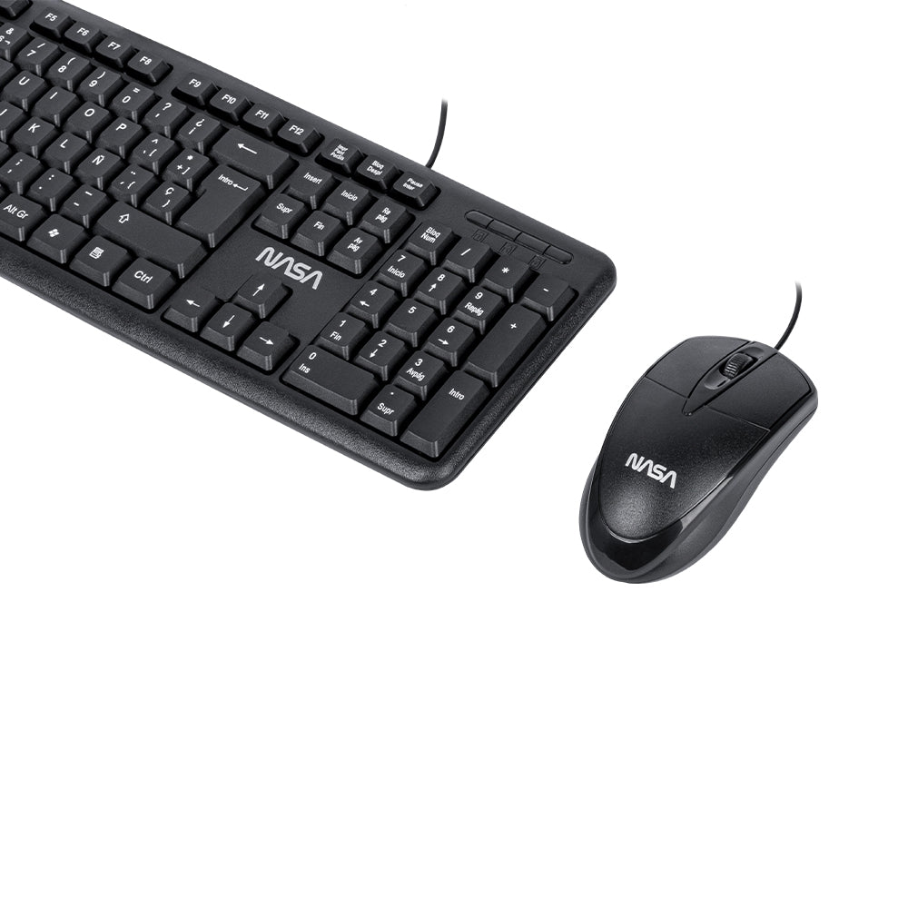 Kit Teclado Y Mouse Techzone Ns_Ac01 Combo Alambrico Nasa Marca