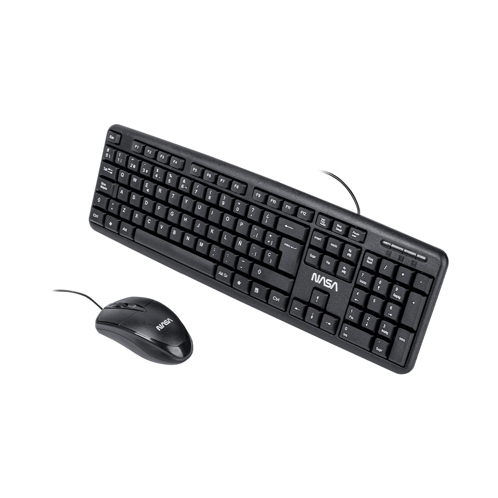 Kit Teclado Y Mouse Techzone Ns_Ac01 Combo Alambrico Nasa Marca