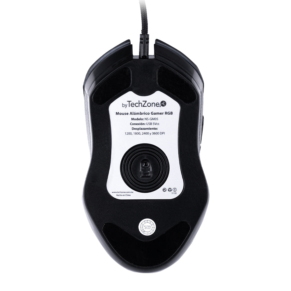 Mouse Gaming Techzone Ns-Gm05 Nasa Marca