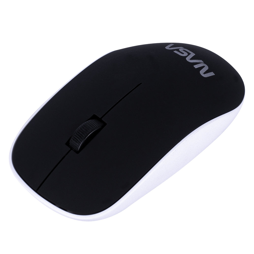 Mouse Techzone Ns-Mis03 Ergono 01 Inalámbrico De 3200 Dpi'S 6 Botones Multifunción Color Negro Click Silencioso Año Garantía.