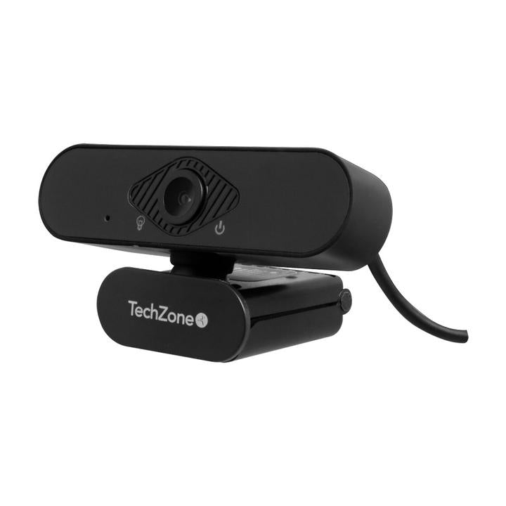 Cámara Web Techzone Tzcampc02 Fhd 1920-1080P / 30Fps Conexion Usb. Admite Funciones De Procesamiento 3D Mejora Imagen Contraste Dinámico. Año Ga