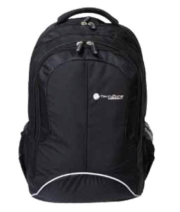 Mochila Techzone Tzbts10Blk Backpack Eco Sport De 15.6 Pulgadas Múltiples Compartimientos Costuras Y Asas Reforzadas Garantía Limitada Por Vida.