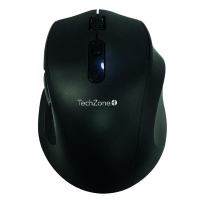 Mouse Inalámbrico Techzone Tzmoug205-Ina Negro Plug And Play