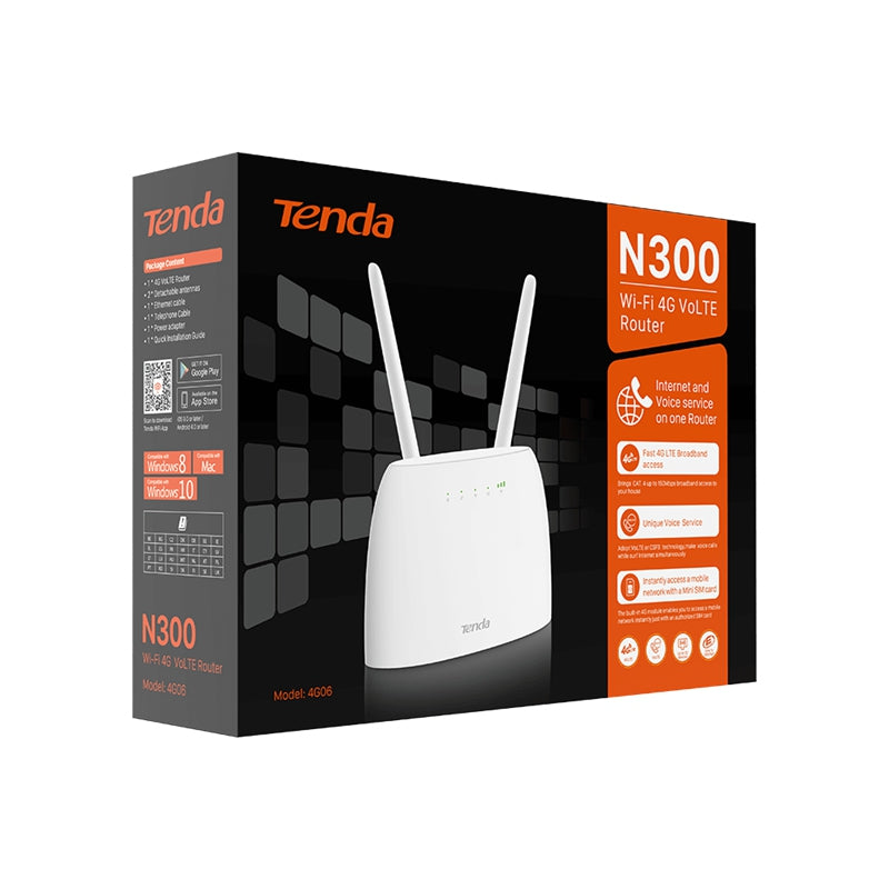 Router Tenda 4G06 2 Blanco