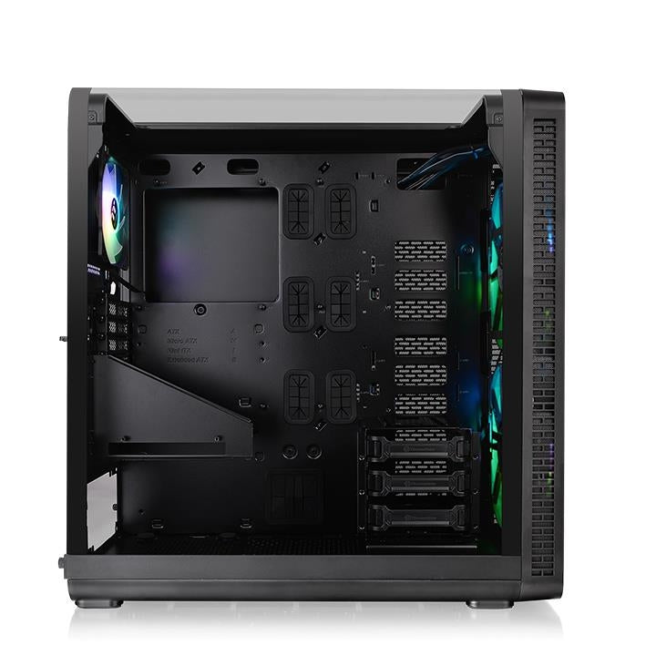 Gabinete Thermaltake View 37 Negro Media Torre E-Atx, Atx, Micro Atx, Mini Itx Acrilico Argb Gamer