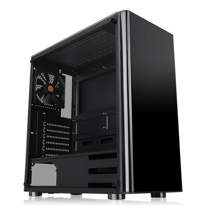 Gabinete Tmk V200 Thermaltake Ca-1K8-00M1Wn-00 Midi-Tower Pc Vidrio Spcc Atxmicro-Atxmini-Atx Negro