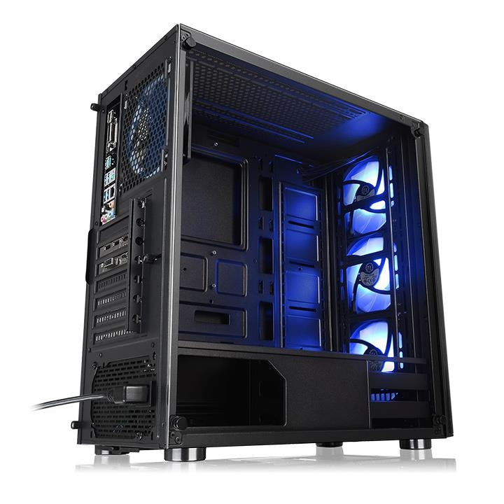 Gabinete Tmk V200 Thermaltake Ca-1K8-00M1Wn-01 Midi-Tower Pc Spcc Atx Micro-Atx Mini-Itx Negro