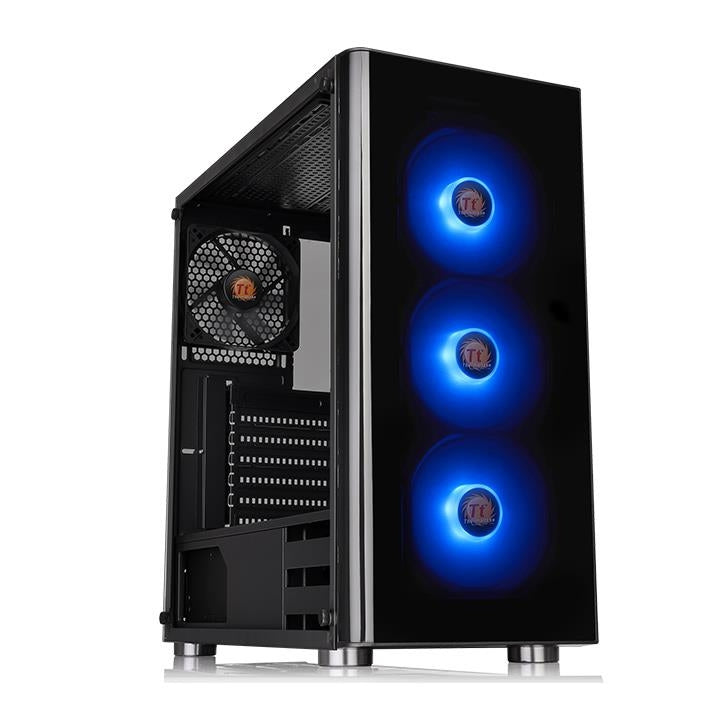 Gabinete Tmk V200 Thermaltake Ca-1K8-00M1Wn-01 Midi-Tower Pc Spcc Atx Micro-Atx Mini-Itx Negro