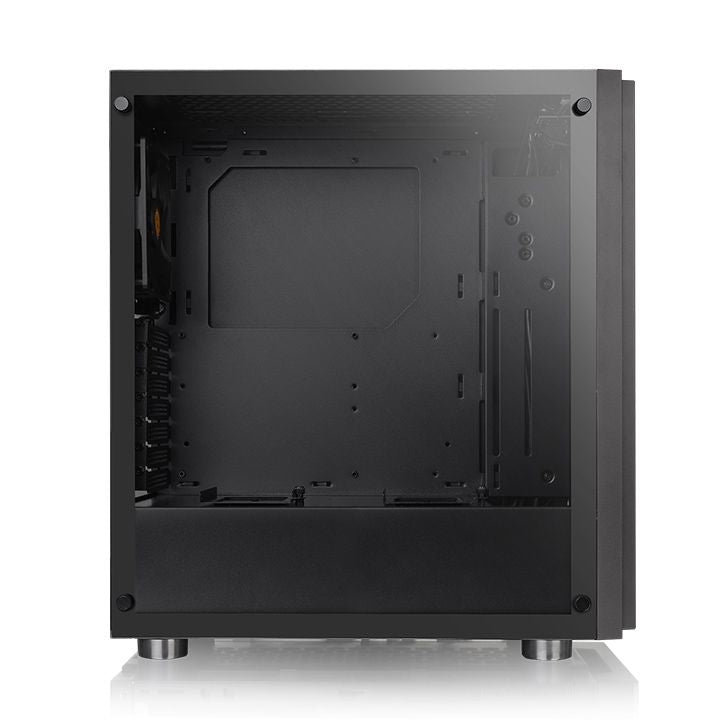 Gabinete Thermaltake H100 Negro Media Torre Atx, Micro Atx, Mini Itx Cristal Templado Gamer