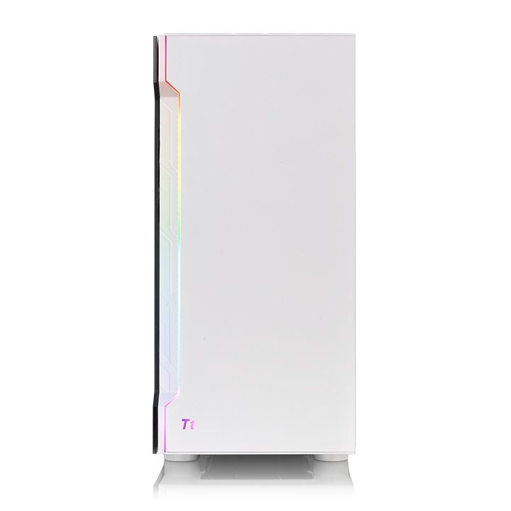 Gabinete Thermaltake H200 Blanco Media Torre Atx, Micro Atx, Mini Itx Cristal Templado Rgb Gamer