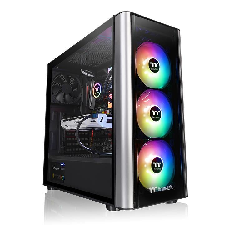 Gabinete Thermaltake Level20 Mt Negro Media Torre Atx, Micro Atx, Mini Itx Cristal Templado Argb Gamer