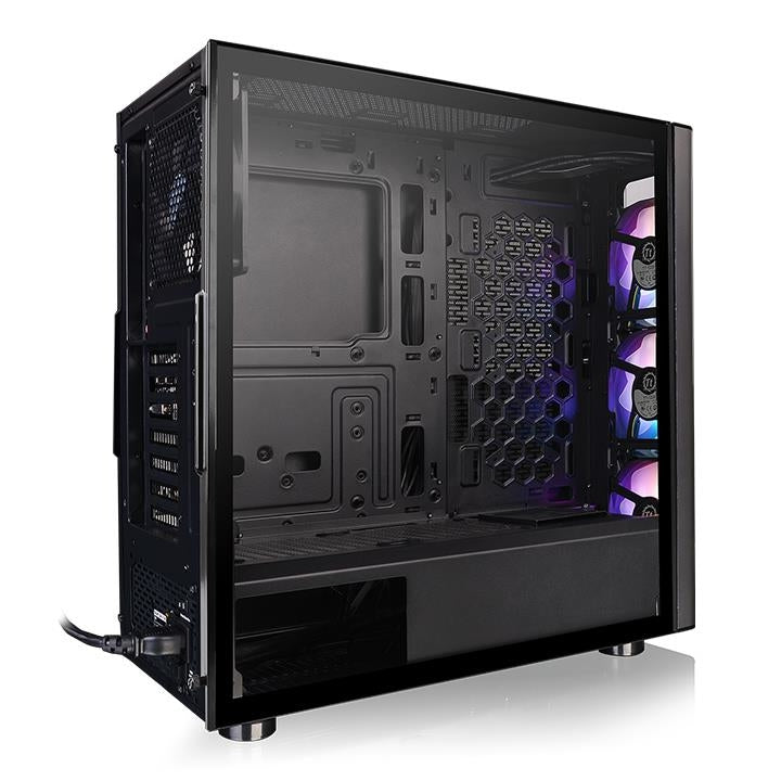 Gabinete Thermaltake Level20 Mt Negro Media Torre Atx, Micro Atx, Mini Itx Cristal Templado Argb Gamer