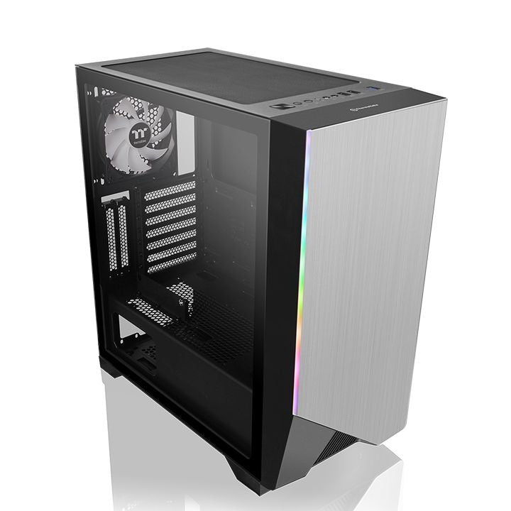 Gabinete Thermaltake H550 Tg Negro Media Torre  Mini Itx, Micro Atx, Atx, Cristal Templado, Argb,  Gamer