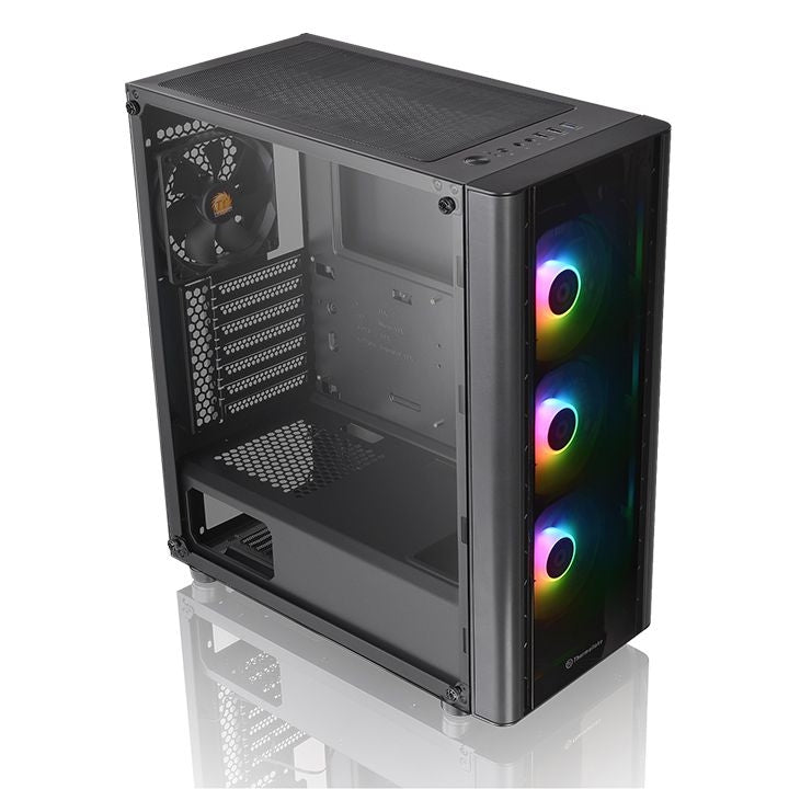 Gabinete Thermaltake V250 Tg Argb Midi-Tower Atx Micro-Atx Mini-Itx Negro