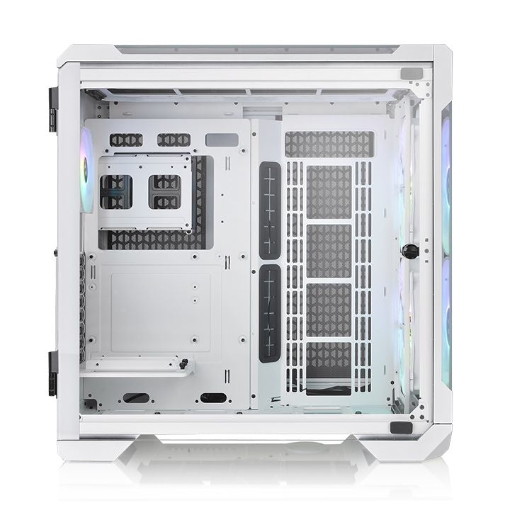 Gabinete Thermaltake View 51 Blanco Media Torre Mini Itx, Micro Atx, Atx, Eatx Cristal Templado Argb Gamer